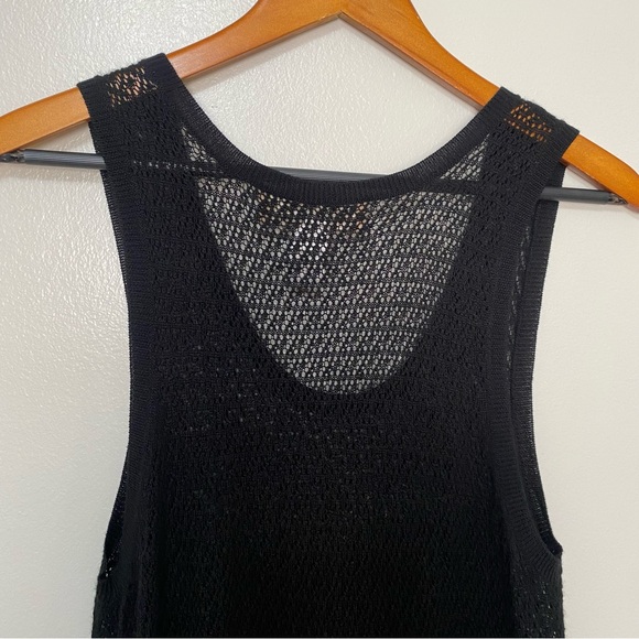 Max Azria Witchy Dark Romantic Sleeveless Cashmere Wool Silk Women’s Size Large - Picture 15 of 17